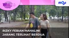 Mendekati momen janji suci pernikahan, Rizky Febian dan Mahalini malah jarang terlihat berdua | Moji