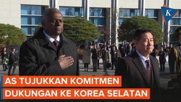 Menhan AS Temui Menhan Korsel di Seoul, Gelar Pertemuan Keamanan