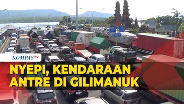 Pelabuhan Gilimanuk Ditutup saat Nyepi, Kendaraan Arah ke Banyuwangi Menumpuk