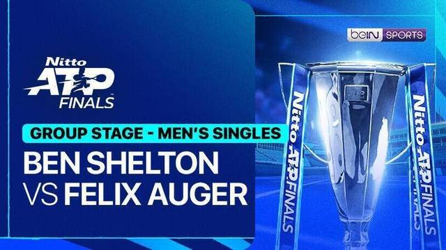 Ben Shelton vs Felix Auger-Aliassime - Full Match | Nitto ATP Finals 2025