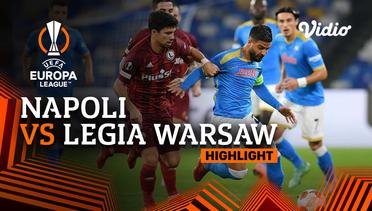 Highlight - Napoli vs Legia Warsaw | UEFA Europa League 2021/2022