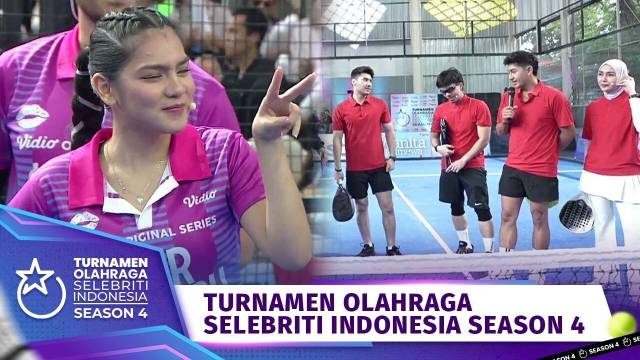 WOAAAH Davina Karamoy Nantangin Tim Atta Halilintar di Padel, Siap Menang Nih? | TOSI Season 4