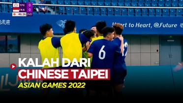 Highlights Asian Games 2022, Timnas Indonesia U-24 Telan Kekalahan dari Chinese Taipei