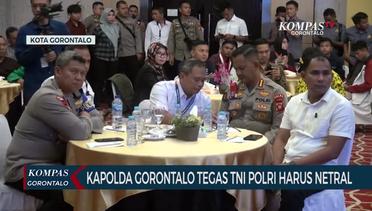 Polda Gorontalo Inisiasi Deklarasi Pemilu Damai 2024