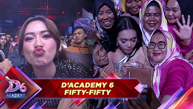 Gercep!! Denada-Happy Asmara Rebutan Oleh-Oleh Dari Pendukung Maharani (Serang).. Langsung Mojok | D' Academy 6 Fifty Fifty