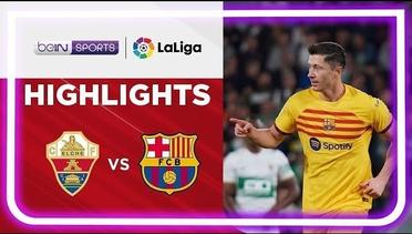 Match Highlights | Elche vs Barcelona | LaLiga Santander 2022/2023