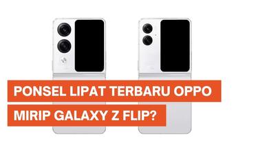 Penampakan Ponsel Lipat Oppo Find N2 Flip, Mirip Galaxy Z Flip
