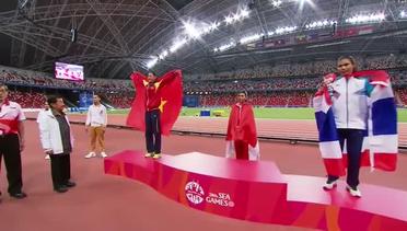 Athletics Women's Triple Jump Victory Ceremony (Day 6) | 28th SEA Games Singapore 2015