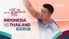 Highlights | Indonesia vs Thailand | AVC Challenge Cup for Men 2023 2023