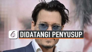 Mansion Johnny Depp Didatangi Penyusup, Sampai Numpang Mandi