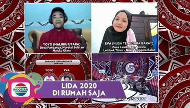 WOW!!Eva-NTB Lolos Ke Babak Selanjutnya Di Karaoke Di Rumah Saja - LIDA 2020 DI RUMAH SAJA