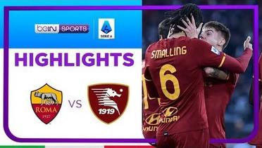 Match Highlights | Roma 2 vs 1 Salernitana | Serie A 2021/2022