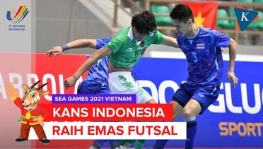Indonesia Vs Thailand di Futsal SEA Games 2021: Imbang 1-1