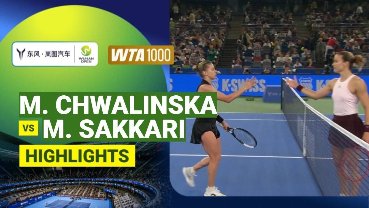 Maja Chwalinska vs Maria Sakkari - Quarterfinals | WTA 1000: Dongfeng - Voyah Wuhan Open 2026