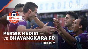 Highlights - Persik Kediri 1 vs 1 Bhayangkara FC | Shopee Liga 1 2020