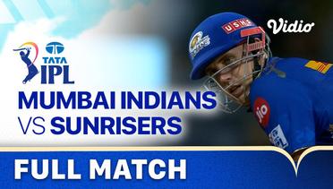 Full Match | Mumbai Indians vs Sunrisers Hyderabad | Indian Premier League 2023