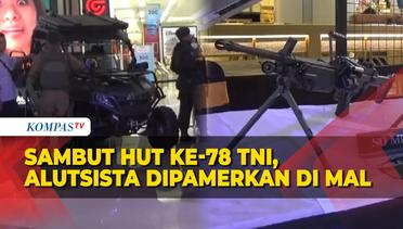 Sambut HUT ke-78 TNI, Pameran Alutsista Digelar di Pusat Perbelanjaan Jember