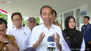 Keterangan Pers Presiden Jokowi Usai Tinjau RSUD Sultan Thaha Saifuddin, Kabupaten Tebo,3 April 2024