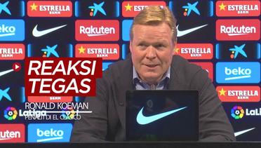Reaksi Tegas Pelatih Barcelona, Ronald Koeman Soal Penalti untuk Real Madrid di Laga El Clasico