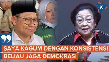 Ucapkan Selamat Ulang Tahun ke Megawati, Cak Imin: Semoga Konsisten Kawal Demokrasi
