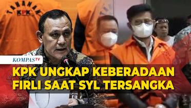 KPK Ungkap Keberadaan Firli saat Penetapan Tersangka Syahrul Yasin Limpo