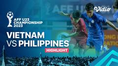 Highlights - Vietnam  vs Philippines | AFF U-23 Championship 2023