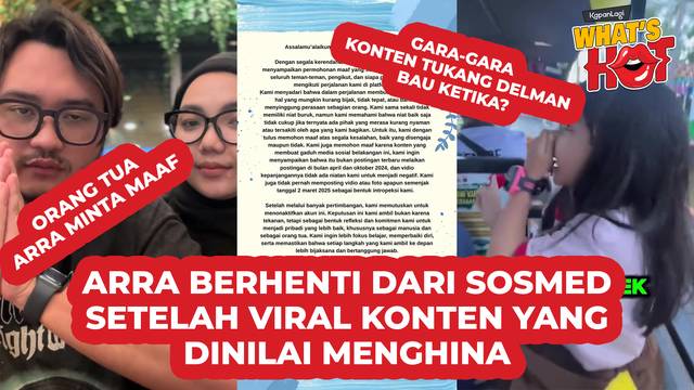 Orang Tua Arra Si Anak Viral Pilih Berhenti Dari Sosmed, Buntut Konten Hinyai Dan Bau Ketek