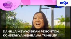 Danilla Riyadi denda penonton konsernya jika membawa botol plastik | Moji