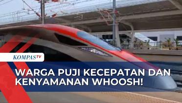 Hari Terakhir Jajal WHOOSH Kereta Cepat Jakarta-Bandung Gratis, Yuk Intip Fasilitasnya!