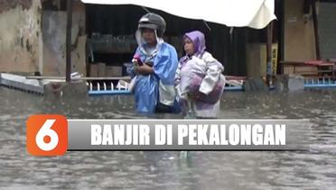 Tanggul Jebol, Ribuan Rumah di Pekalongan Terendam Banjir