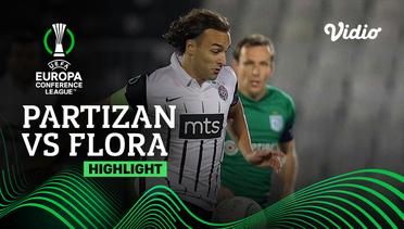 Highlight - Partizan vs Flora | UEFA Europa Conference League 2021/2022
