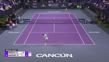 Jessica Pegula vs Maria Sakkari - Highlights | WTA Finals Cancun 2023