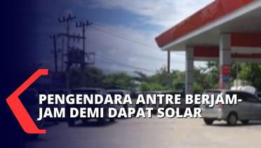 Solar Langka di Pekanbaru, Mobil dan Truk Antre Berjam-jam di SPBU Demi Dapat Solar Bersubsidi