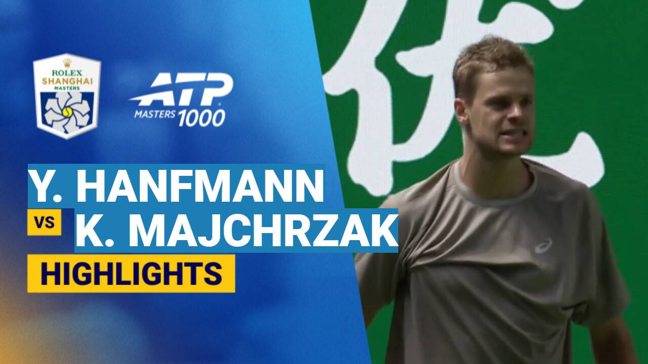Yannick Hanfmann vs Kamil Majchrzak - Round 1 (Grandstand 2) | ATP 1000: Rolex Shanghai Masters 2026