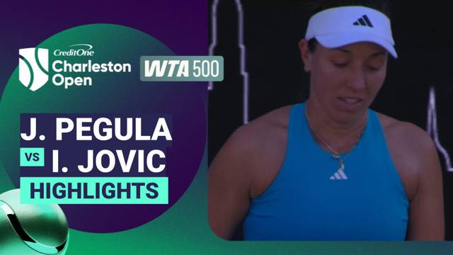 Semifinals: Jessica Pegula vs Iva Jovic - Highlight | WTA 500: Credit One Charleston Open 2026