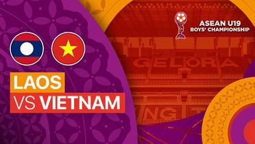 Laos vs Vietnam - Full Match | ASEAN U19 Boys Championship 2024