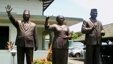 VIDEO: Museum Pusat TNI AD Pamerkan 6 Patung Mantan Presiden RI