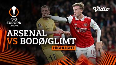 Highlights - Arsenal vs Bodo/Glimt | UEFA Europa League 2022/23