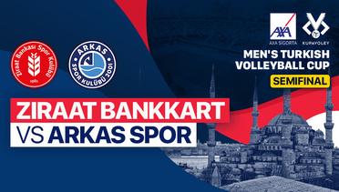 Ziraat Bankkart vs Arkas Spor -  Full Match | Men's Turkish Cup 2023/24