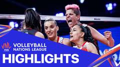 Match Highlight | 3rd Position | VNL WOMEN'S - Japan 0 vs 3 Turkey | Volleyball Nations League 2021