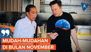 Bahas Kerja Sama dengan Jokowi, Elon Musk Akan Kunjungi Indonesia Tahun Ini