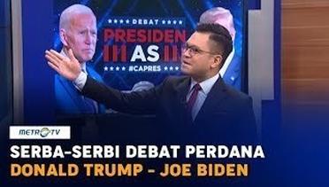 Serba-Serbi Debat Perdana Donald Trump-Joe Biden
