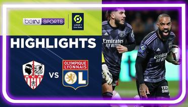 Match Highlights | Ajaccio vs Lyon | Ligue 1 2022/2023