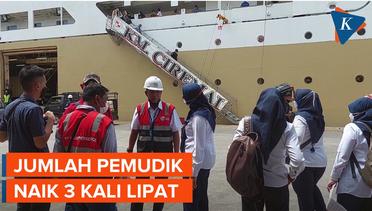 Kloter Terakhir Mudik Gratis dari Pelabuhan Tanjung Priok Alami Lonjakan Penumpang