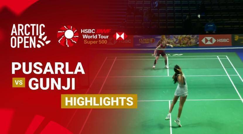 Pusarla V Sindhu (IND) vs Riko Gunji (JPN) - Women's Singles Round of 16 | CLASH OF CLANS Arctic Open 2026