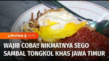 Meski Berada di Dalam Pasar, Kuliner Sego Sambal Tongkol Ini Ramai Diserbu Pelanggan | Liputan 6
