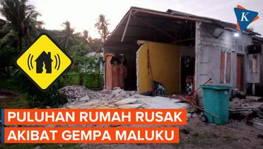 Gempa M 7,5 di Maluku, Puluhan Rumah Rusak Parah