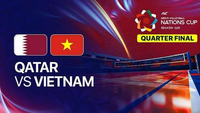 Quarter Final 3: Qatar vs Vietnam - Full Match | AVC Men's Volleyball Nations Cup 2025