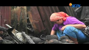 Lapak Berjualan Terbakar, Pedagang Kelapa Gagal Mudik - Liputan6 Siang