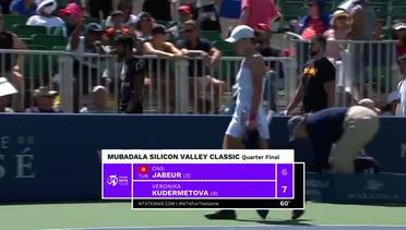 Match Highlights | Veronika Kudermetova vs Ons Jabeur | WTA Mubadala Silicon Valley Classic 2022